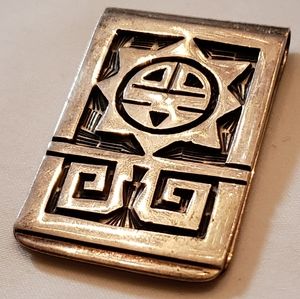 Mexican Sterling Silver Money Clip.